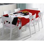 - Masa-5843-Gorsel - Realhomes  Suşi Yiyen Japon Kız Motifli Modern Masa Örtüsü Realhomes