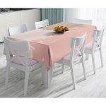 - Masa-5871-Gorsel - Realhomes Realhomes Soyut Tarazda Pastel Renkli Dijital Baskılı Özel Renkli Masa Örtüsü Realhomes