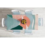 - Masa-7031-Gorsel-1 - Realhomes  Renkli Dağ Motifli Dijital Baskılı Modern Masa Örtüsü Realhomes