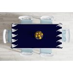 - Masa-7201-Gorsel-1 - Realhomes  Lacivert Zeminli Yelken Desenli Dijital Baskılı Modern Masa Örtüsü Realhomes