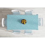 - Masa-8395-Gorsel-1 - Realhomes Renkli Zemin Üzerinde Yılbaşı Desenli Dijital Baskılı Modern Masa Örtüsü Realhomes