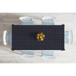 - Masa-8781-Gorsel-1 - Realhomes  Renkli Zemin Üzerinde Modern Çapa Desenli Dijital Baskılı Modern Masa Örtüsü Realhomes