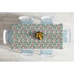 - Masa-8874-Gorsel-1 - Realhomes  Beyaz Zemin Üzerinde Renkli Kaktüs Desenli Dijital Baskılı Modern Masa Örtüsü Realhomes