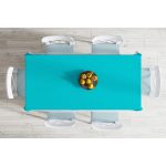 - Masa-957-Gorsel-1 - Realhomes  Turkuaz Renkli Dijital Baskılı Dekoratif Masa Örtüsü Realhomes