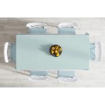 Mint Yeşili Renkli Dijital Baskılı Dekoratif Masa Örtüsü Realhomes