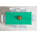 - Masa-Acikyesil-Gorsel-1 - Realhomes Realhomes Düz Açık Yeşil Renkli Dijital Baskılı Masa Örtüsü Realhomes