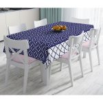 - Masa-Real36-Gorsel - Realhomes Lacivert Ogea Motifli Özel Tasarım Masa Örtüsü Realhomes