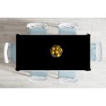 - Masa-siyah-Gorsel-1 - Realhomes  Realhomes Düz Siyah Renkli Dijital Baskılı Masa Örtüsü Realhomes