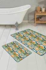 - RealHomes - Realhomes  Realhomes Özel Tasarım Dijital Baskılı 2'li Banyo Paspas Takımı & Mutfak Paspas Seti Realhomes