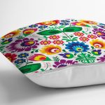 - RealHomes Dijital Baskılı Modern Yastık Kırlent Kılıfı - Realhomes Otantik Tropik Çiçekler Özel Tasarım Modern Yastık Kırlent Kılıfı Realhomes