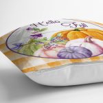 - RealHomes Dijital Baskılı Modern Yastık Kırlent Kılıfı - Realhomes Turuncu Damalı Kabak Temalı Dijital Baskılı Modern Yastık Kırlent Kılıfı Realhomes