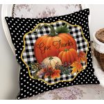 - RealHomes Dijital Baskılı Modern Yastık Kırlent Kılıfı - Realhomes Siyah Puantiyeli Kabak Tasarımlı Dijital Baskılı Modern Yastık Kırlent Kılıfı Realhomes