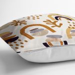 - RealHomes Dijital Baskılı Modern Yastık Kırlent Kılıfı - Realhomes Onedraw Tasarımlı Özel Tasarımlı Dekoratif Yastık Kırlent Kılıfı Realhomes