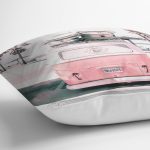 - RealHomes Dijital Baskılı Modern Yastık Kırlent Kılıfı - Realhomes Retro Otantik Kamp Aracı Özel Tasarımlı Yastık Kırlent Kılıfı Realhomes