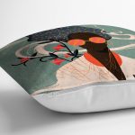 - RealHomes Dijital Baskılı Modern Yastık Kırlent Kılıfı - Realhomes Eskitme Motifli Siyahi Adam Tasarımlı Yastık Kırlent Kılıfı Realhomes