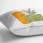 - RealHomes Dijital Baskılı Modern Yastık Kırlent Kılıfı - Realhomes Soyut Vazo Çiçek Tasarımlı Yastık Kırlent Kılıfı Realhomes