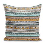 - RealHomes Dijital Baskılı Modern Yastık Kırlent Kılıfı - Realhomes Renkli İskandinav Motifli Dekoratif Yastık Kırlent Kılıfı Realhomes