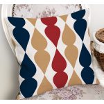 - RealHomes Dijital Baskılı Modern Yastık Kırlent Kılıfı - Realhomes Renkli Damla Tasarımlı Dekoratif Yastık Kırlent Kılıfı Realhomes