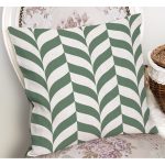 - RealHomes Dijital Baskılı Modern Yastık Kırlent Kılıfı - Realhomes Yeşil Ebru Tasarımlı Dijital Baskılı Yastık Kırlent Kılıfı Realhomes