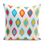 - RealHomes Dijital Baskılı Modern Yastık Kırlent Kılıfı - Realhomes Renkli Geometrik Çizimli Dijital Baskılı Yastık Kırlent Kılıfı Realhomes
