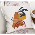 - RealHomes Dijital Baskılı Modern Yastık Kırlent Kılıfı - Realhomes Soyut Motifli Dijital Baskılı Yastık Kırlent Kılıfı Realhomes