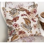 - RealHomes Dijital Baskılı Modern Yastık Kırlent Kılıfı - Realhomes Kuru Tropik Yaprak Motifli Dijital Baskılı Yastık Kırlent Kılıfı Realhomes