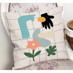 - RealHomes Dijital Baskılı Modern Yastık Kırlent Kılıfı - Realhomes Soyut Onedraw Dijital Baskılı Modern Yastık Kırlent Kılıfı Realhomes