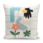 - RealHomes Dijital Baskılı Modern Yastık Kırlent Kılıfı - Realhomes Soyut Onedraw Dijital Baskılı Modern Yastık Kırlent Kılıfı Realhomes