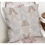 - RealHomes Dijital Baskılı Modern Yastık Kırlent Kılıfı - Realhomes Geometrik Üçgen Tasarımlı Dekoratif Yastık Kırlent Kılıfı Realhomes