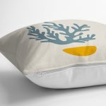 - RealHomes Dijital Baskılı Modern Yastık Kırlent Kılıfı - Realhomes Beyaz Zemin Yosun Motifli Dijital Baskılı Modern Yastık Kırlent Kılıfı Realhomes