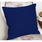 - RealHomes Dijital Baskılı Modern Yastık Kırlent Kılıfı - Realhomes Lacivert Düz Renkli Dijital Baskılı Dekoratif Yastık Kırlent Kılıfı Realhomes