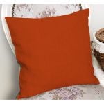 - RealHomes Dijital Baskılı Modern Yastık Kırlent Kılıfı - Realhomes Yanık Turuncu Dijital Baskılı Modern Yastık Kırlent Kılıfı Realhomes