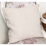 - RealHomes Dijital Baskılı Modern Yastık Kırlent Kılıfı - Realhomes Açık Krem Düz Renkli Dijital Baskılı Yastık Kırlent Kılıfı Realhomes