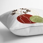 - RealHomes Dijital Baskılı Modern Yastık Kırlent Kılıfı - Realhomes Vazo Temalı Soyut Dijital Baskılı Yastık Kırlent Kılıfı Realhomes