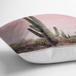 - RealHomes Dijital Baskılı Modern Yastık Kırlent Kılıfı - Realhomes  Retro Kaktüs Resimli Dijital Baskılı Modern Yastık Kırlent Kılıfı Realhomes