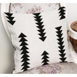 - RealHomes Dijital Baskılı Modern Yastık Kırlent Kılıfı - Realhomes İskandinav Üçgen Ok Tasarımlı Dijital Baskılı Yastık Kırlent Kılıfı Realhomes