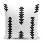 - RealHomes Dijital Baskılı Modern Yastık Kırlent Kılıfı - Realhomes İskandinav Üçgen Ok Tasarımlı Dijital Baskılı Yastık Kırlent Kılıfı Realhomes