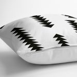 - RealHomes Dijital Baskılı Modern Yastık Kırlent Kılıfı - Realhomes İskandinav Üçgen Ok Tasarımlı Dijital Baskılı Yastık Kırlent Kılıfı Realhomes