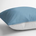 - RealHomes Dijital Baskılı Modern Yastık Kırlent Kılıfı - Realhomes Bebek Mavi Düz Renkli Dijital Baskılı Dekoratif Yastık Kırlent Kılıfı Realhomes