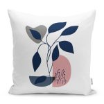 - RealHomes Dijital Baskılı Modern Yastık Kırlent Kılıfı - Realhomes Vazo Temalı Soyut Dijital Baskılı Yastık Kırlent Kılıfı Realhomes