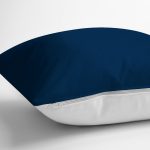 - RealHomes Dijital Baskılı Modern Yastık Kırlent Kılıfı - Realhomes Düz Lacivert Renkli Dijital Baskılı Yastık Kırlent Kılıfı Realhomes