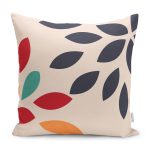 - RealHomes Dijital Baskılı Modern Yastık Kırlent Kılıfı - Realhomes Sonbahar Temalı Renkli Yaprak Motifli Dekoratif Yastık Kırlent Kılıfı Realhomes