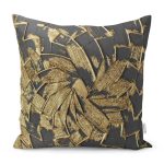 - RealHomes Dijital Baskılı Modern Yastık Kırlent Kılıfı - Realhomes Gold Detaylı Dijital Baskılı Özel Tasarım Dekoratif Yastık Kırlent Kılıfı Realhomes