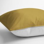 - RealHomes Dijital Baskılı Modern Yastık Kırlent Kılıfı - Realhomes Hardal Düz Renkli Dijital Baskılı Modern Yastık Kırlent Kılıfı Realhomes