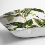 - RealHomes Dijital Baskılı Modern Yastık Kırlent Kılıfı - Realhomes Yeşil Tropik Yaprak Motifli Modern Yastık Kırlent Kılıfı Realhomes