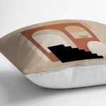 - RealHomes Dijital Baskılı Modern Yastık Kırlent Kılıfı - Realhomes Onedraw Etnik Motifli Dijital Baskılı Yastık Kırlent Kılıfı Realhomes