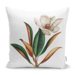 - RealHomes Dijital Baskılı Modern Yastık Kırlent Kılıfı - Realhomes 3D Tropik Yaprak Gül Motifli Dekoratif Yastık Kırlent Kılıfı Realhomes