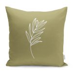 - RealHomes Dijital Baskılı Modern Yastık Kırlent Kılıfı - Realhomes Yeşil Zemin Çiçek Temalı Özel Tasarım Modern Yastık Kırlent Kılıfı Realhomes