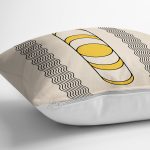 - RealHomes Dijital Baskılı Modern Yastık Kırlent Kılıfı - Realhomes Krem Zeminli İskandinav Motifli Çizim Dekoratif Yastık Kırlent Kılıfı Realhomes