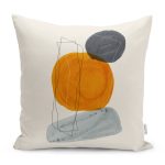 - RealHomes Dijital Baskılı Modern Yastık Kırlent Kılıfı - Realhomes Soyut Sanatsal Tasarımlı Dekoratif Yastık Kırlent Kılıfı Realhomes